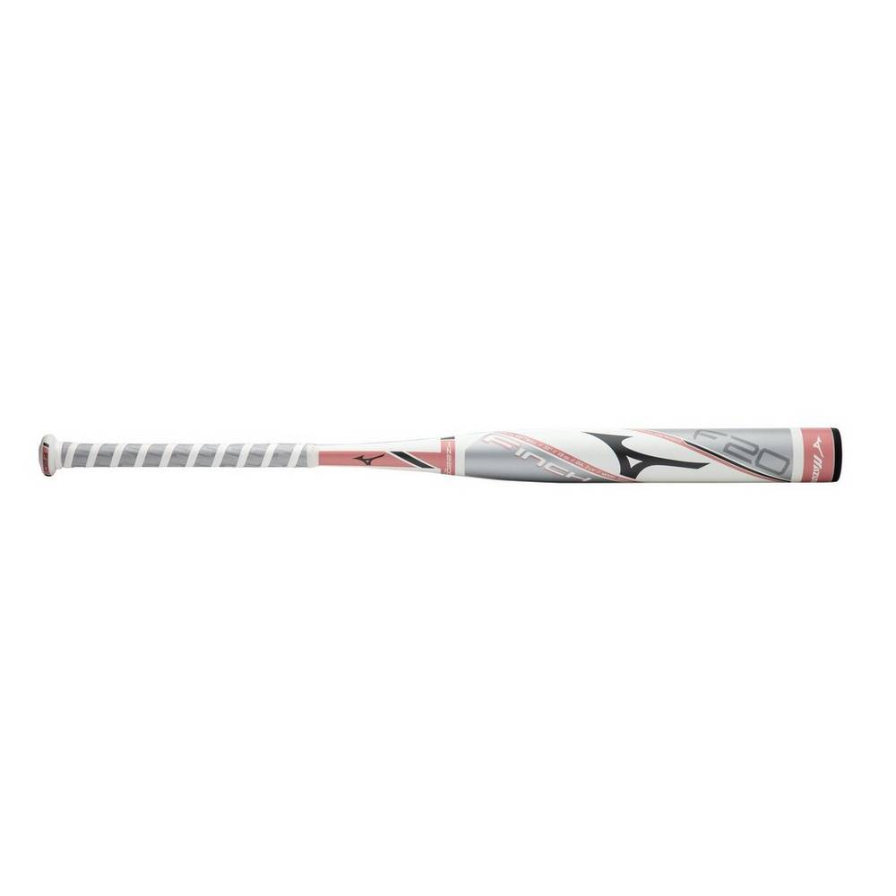 Womens Mizuno F20-Finch Fastpitch (-13) Softball Bat White/Rose Gold Philippines (PRQUVE905)